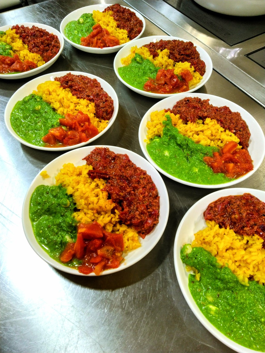 彩り鮮やかカレーライス